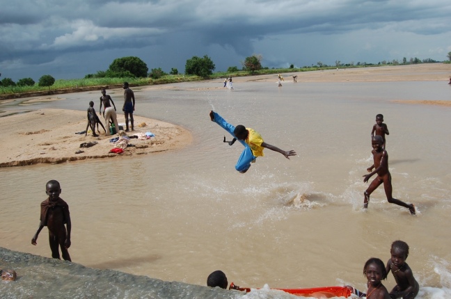Enfants lac nord cameroun